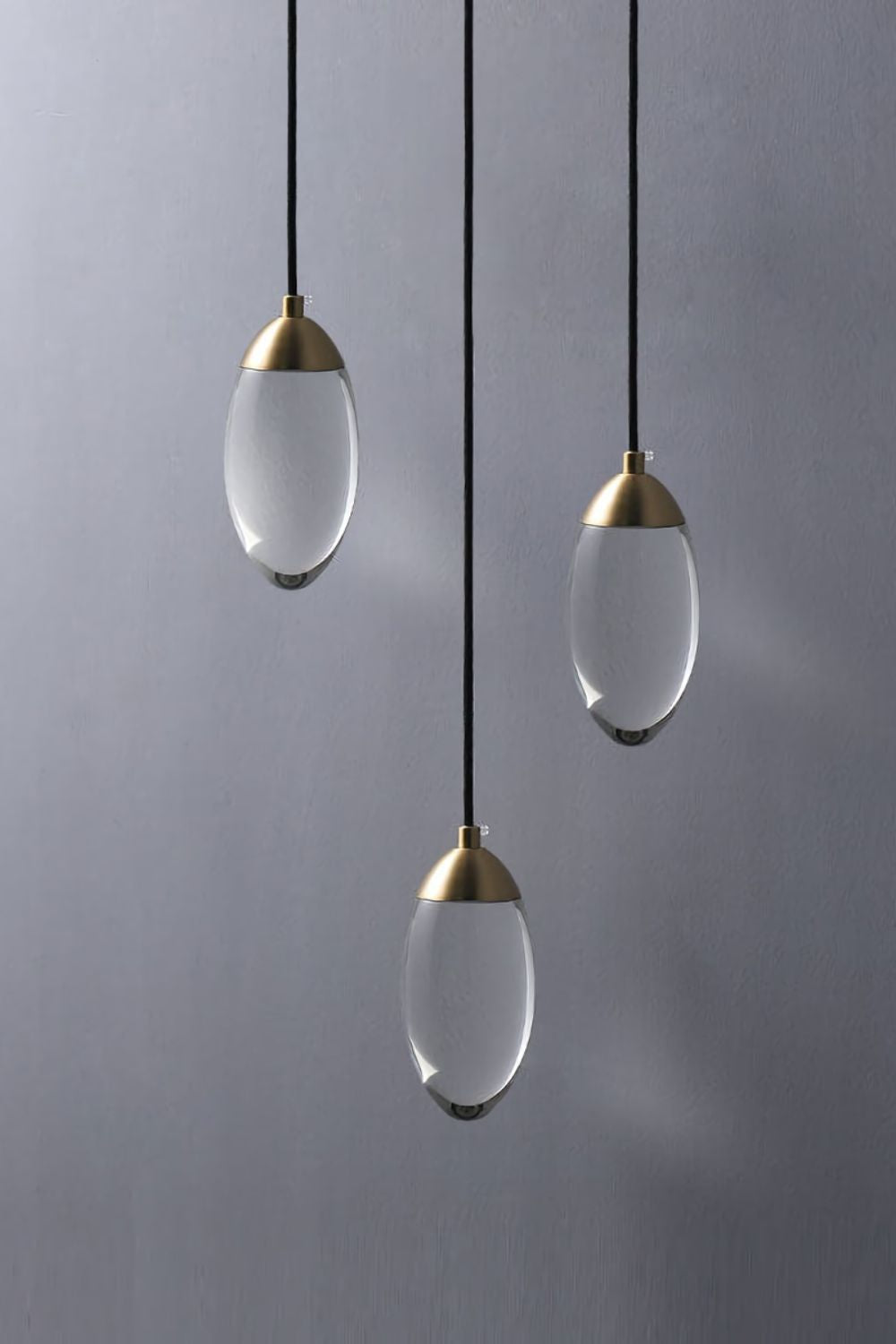 Brass Crystal Pendant Lamp - everlamps