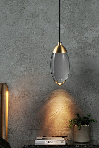 Brass Crystal Pendant Lamp - everlamps