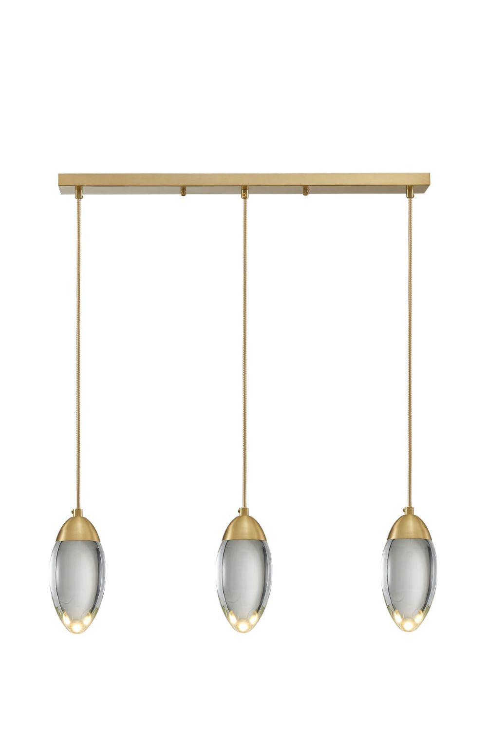 Brass Crystal Pendant Lamp - everlamps