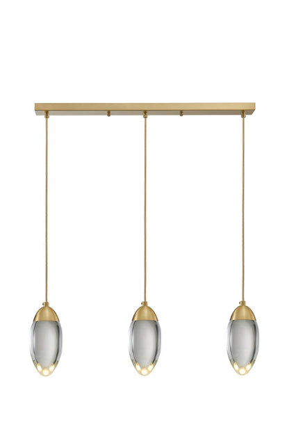 Brass Crystal Pendant Lamp - everlamps