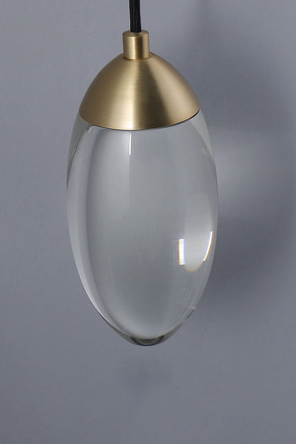 Brass Crystal Pendant Lamp - everlamps