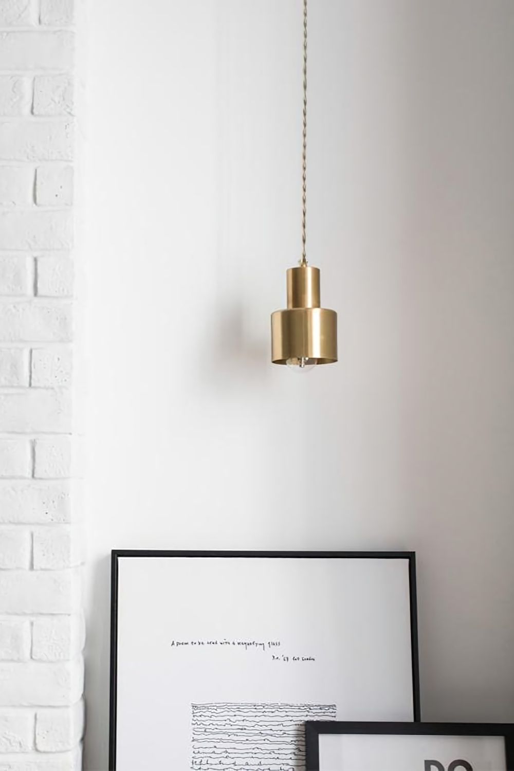 Brass Pendant Light - everlamps