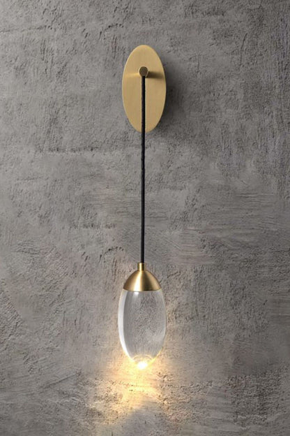 Brass crystal Wall lamp - everlamps