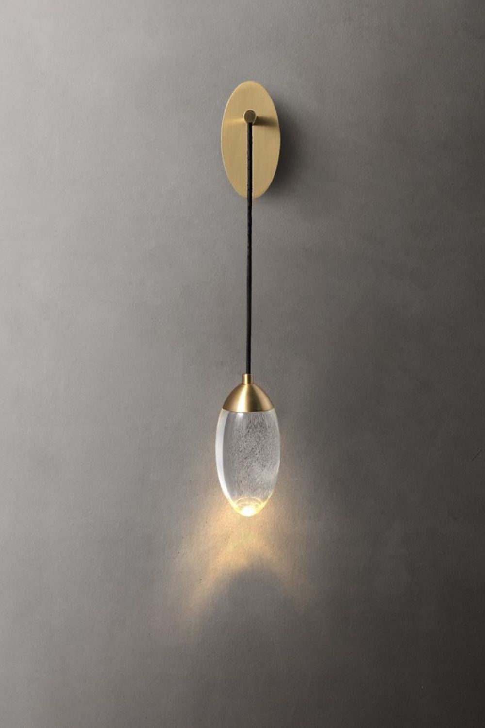 Brass crystal Wall lamp - everlamps
