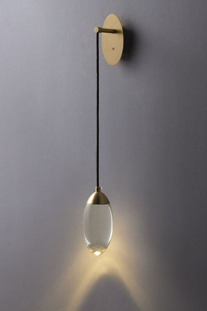 Brass crystal Wall lamp - everlamps