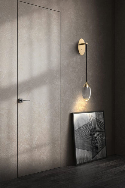 Brass crystal Wall lamp - everlamps