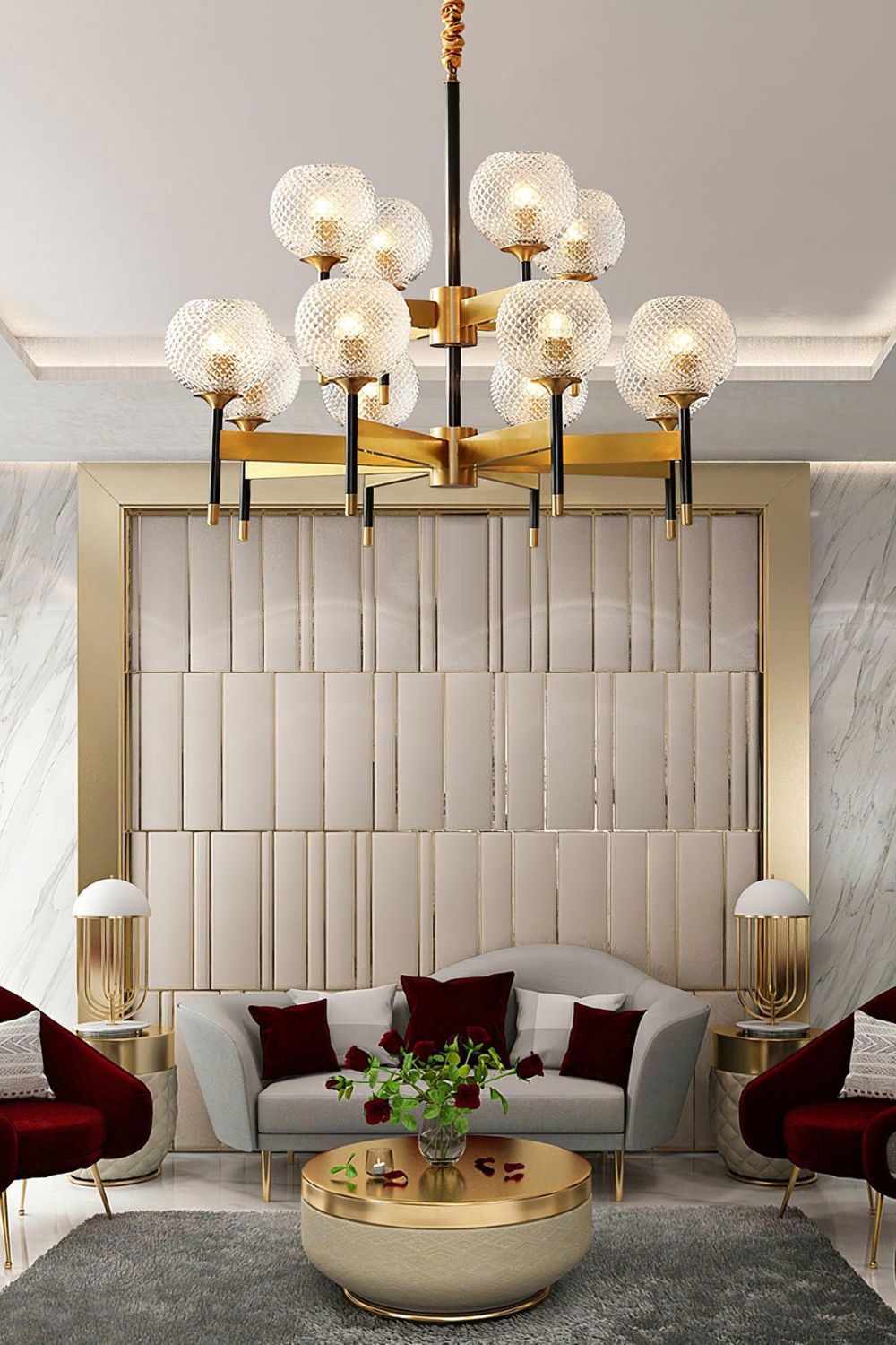 Breton Chandelier - everlamps