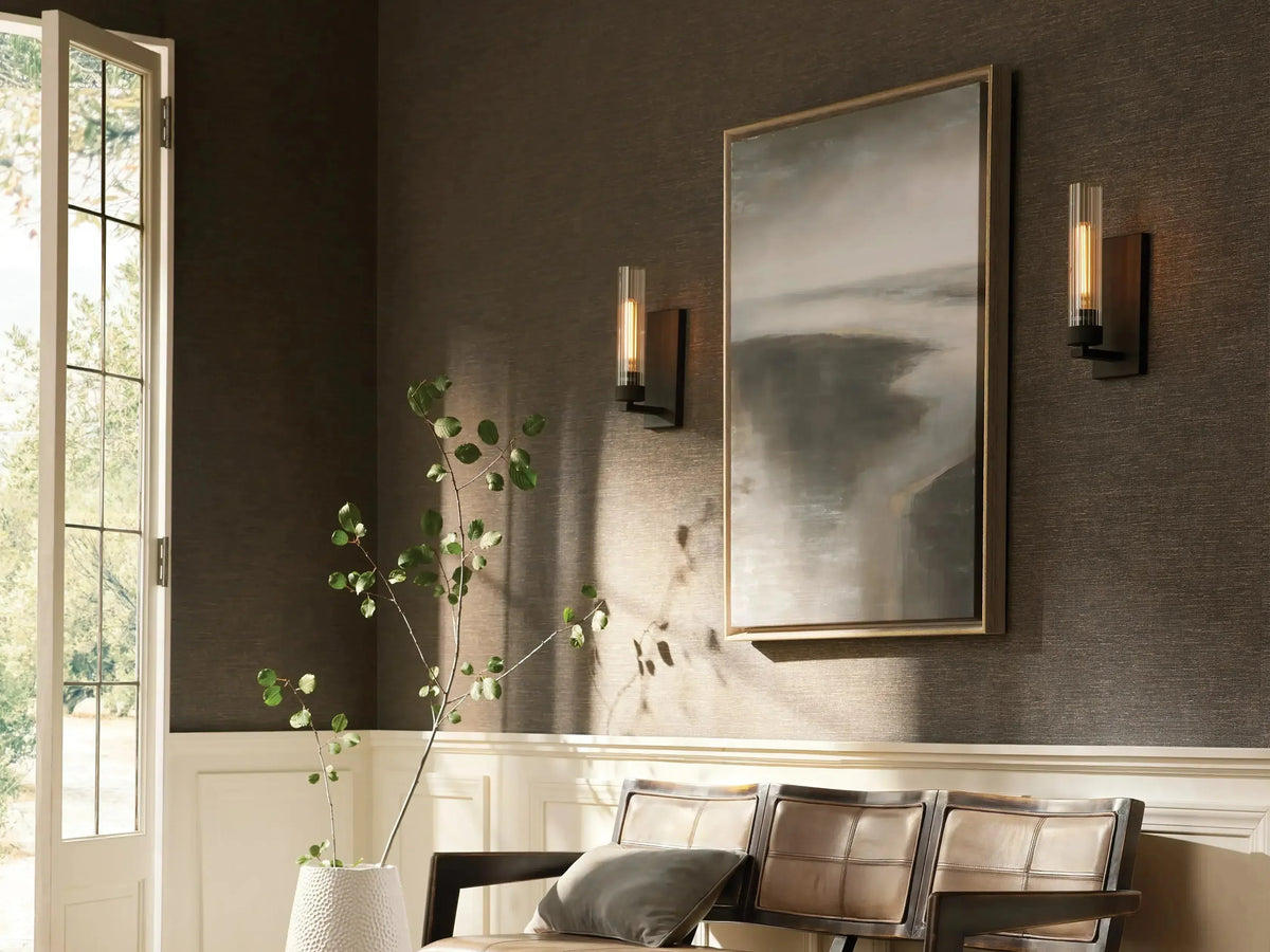 Andreas Glass Wall Sconce