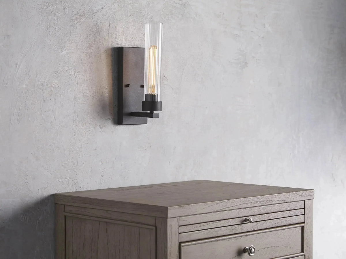Andreas Glass Wall Sconce