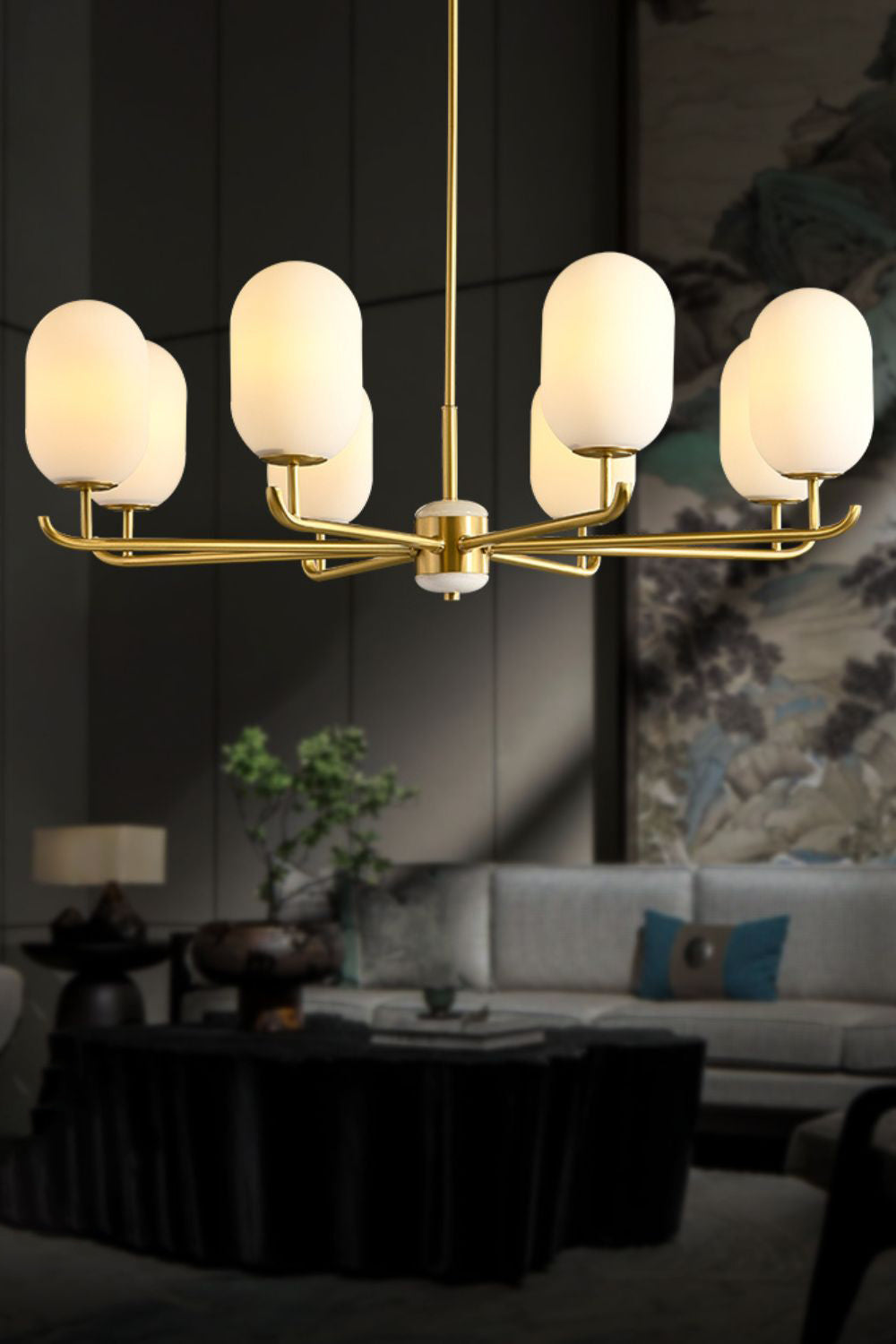 Bronze Chandelier - everlamps