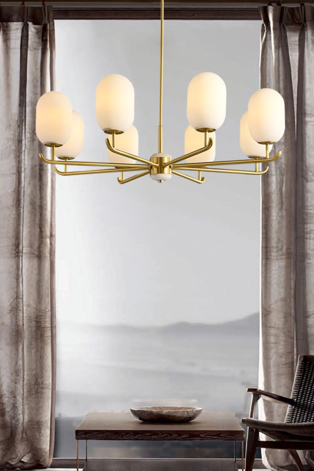 Bronze Chandelier - everlamps
