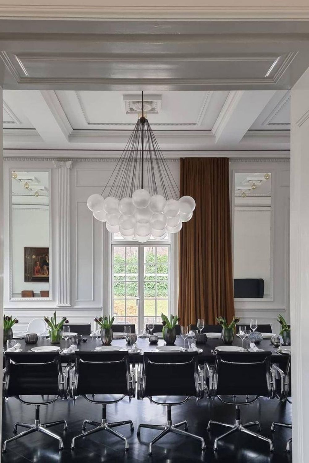 Bubble Glass Chandelier - view 11 | everlamps