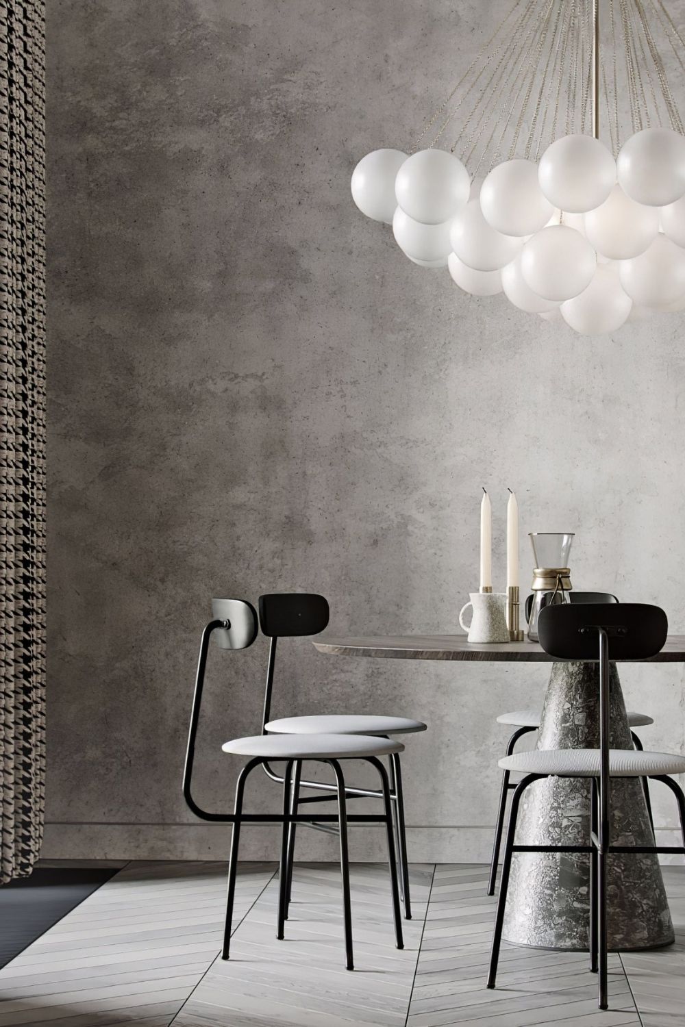 Bubble Glass Chandelier - view 16 | everlamps