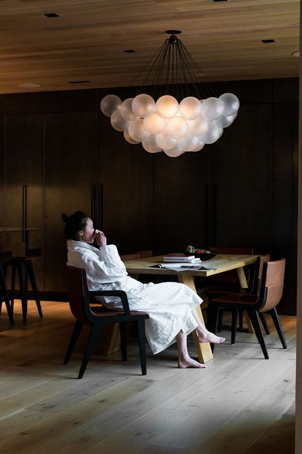 Bubble Glass Chandelier - view 24 | everlamps