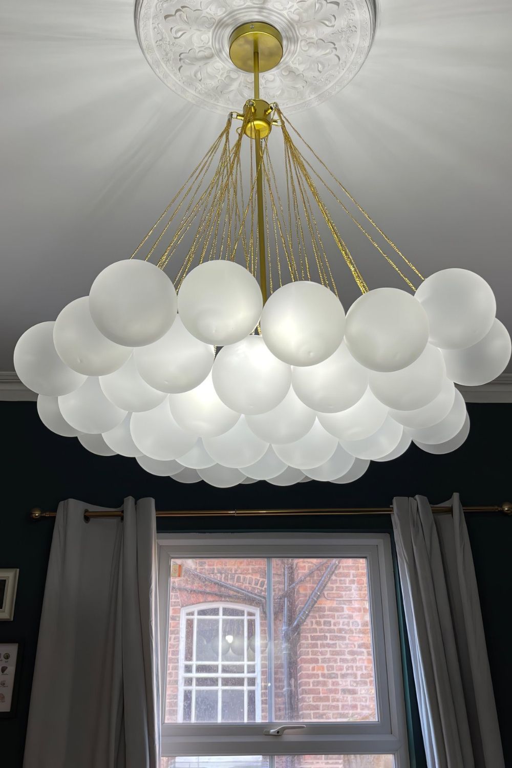 Bubble Glass Chandelier - view 35 | everlamps
