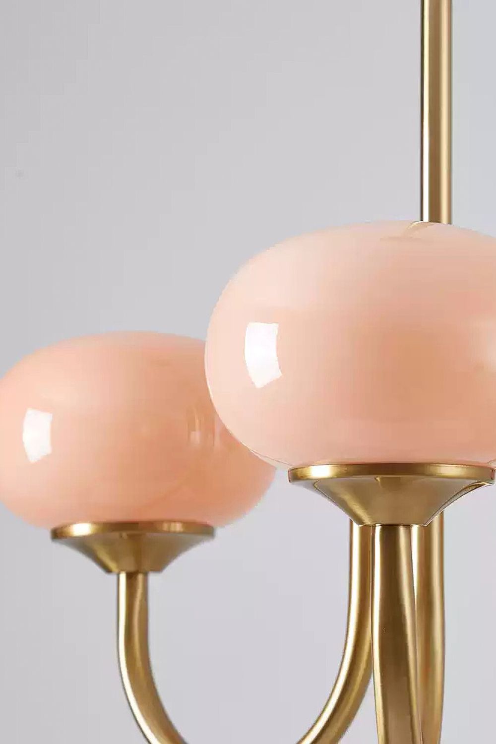 Bubble Glass Marshmallow Chandelier - view 12 | everlamps