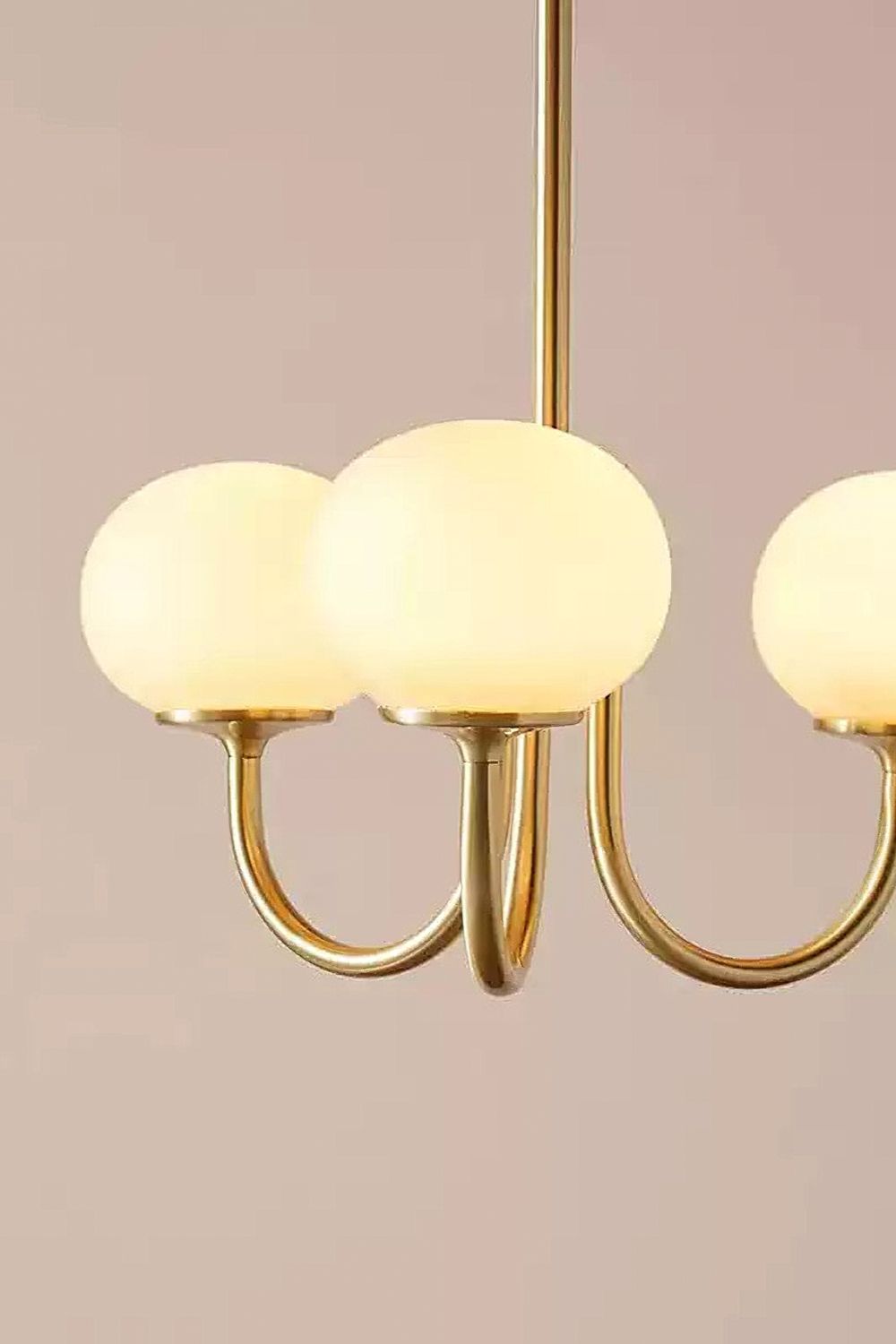 Bubble Glass Marshmallow Chandelier - view 24 | everlamps