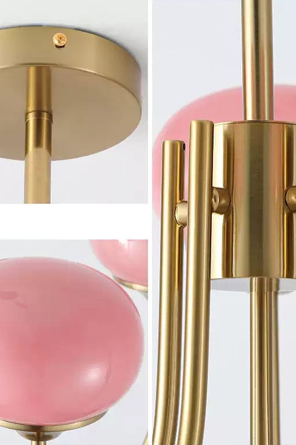 Bubble Glass Marshmallow Chandelier - view 29 | everlamps