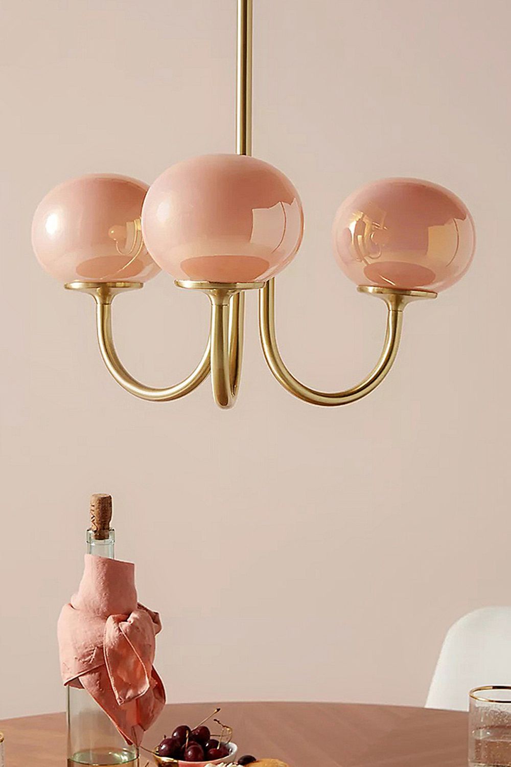 Bubble Glass Marshmallow Chandelier - view 5 | everlamps