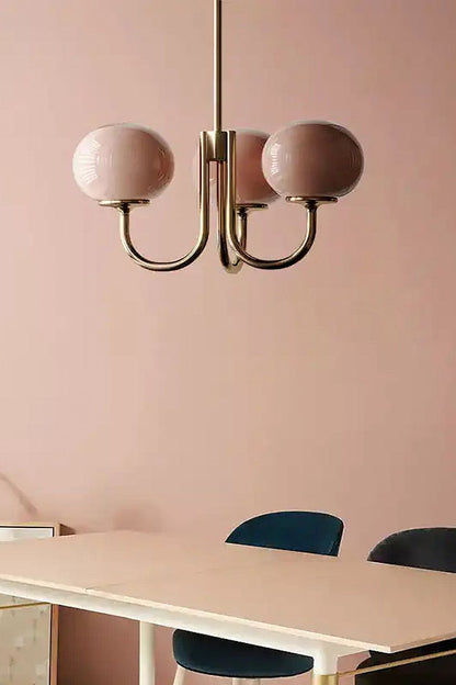 Bubble Glass Marshmallow Chandelier - view 30 | everlamps