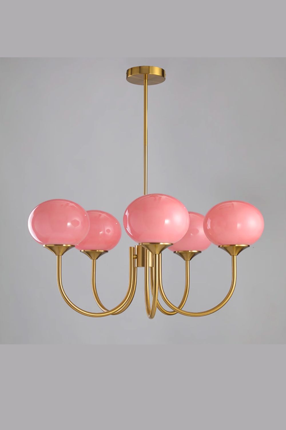 Bubble Glass Marshmallow Chandelier - view 39 | everlamps