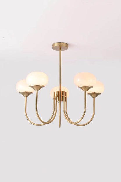 Bubble Glass Marshmallow Chandelier