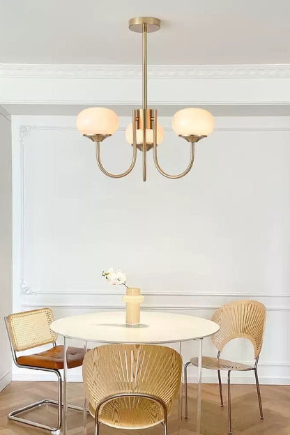 Bubble Glass Marshmallow Chandelier - view 8 | everlamps