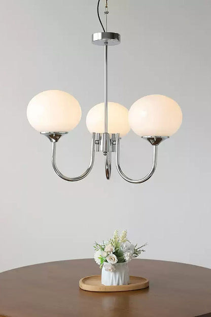 Bubble Glass Marshmallow Chandelier - view 9 | everlamps