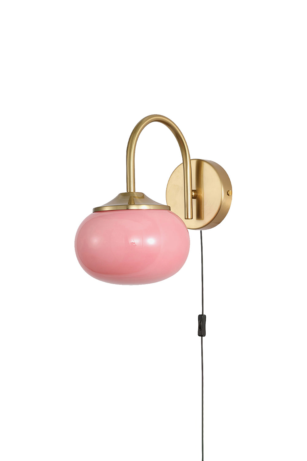 Bubble Glass Marshmallow Sconce Plug Version | everlamps