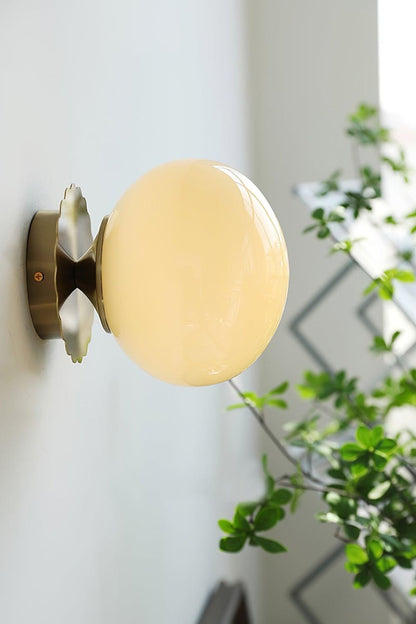 Bubble Glass Marshmallow Sconces - view 2 | everlamps