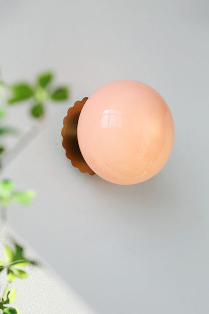 Bubble Glass Marshmallow Sconces - view 9 | everlamps