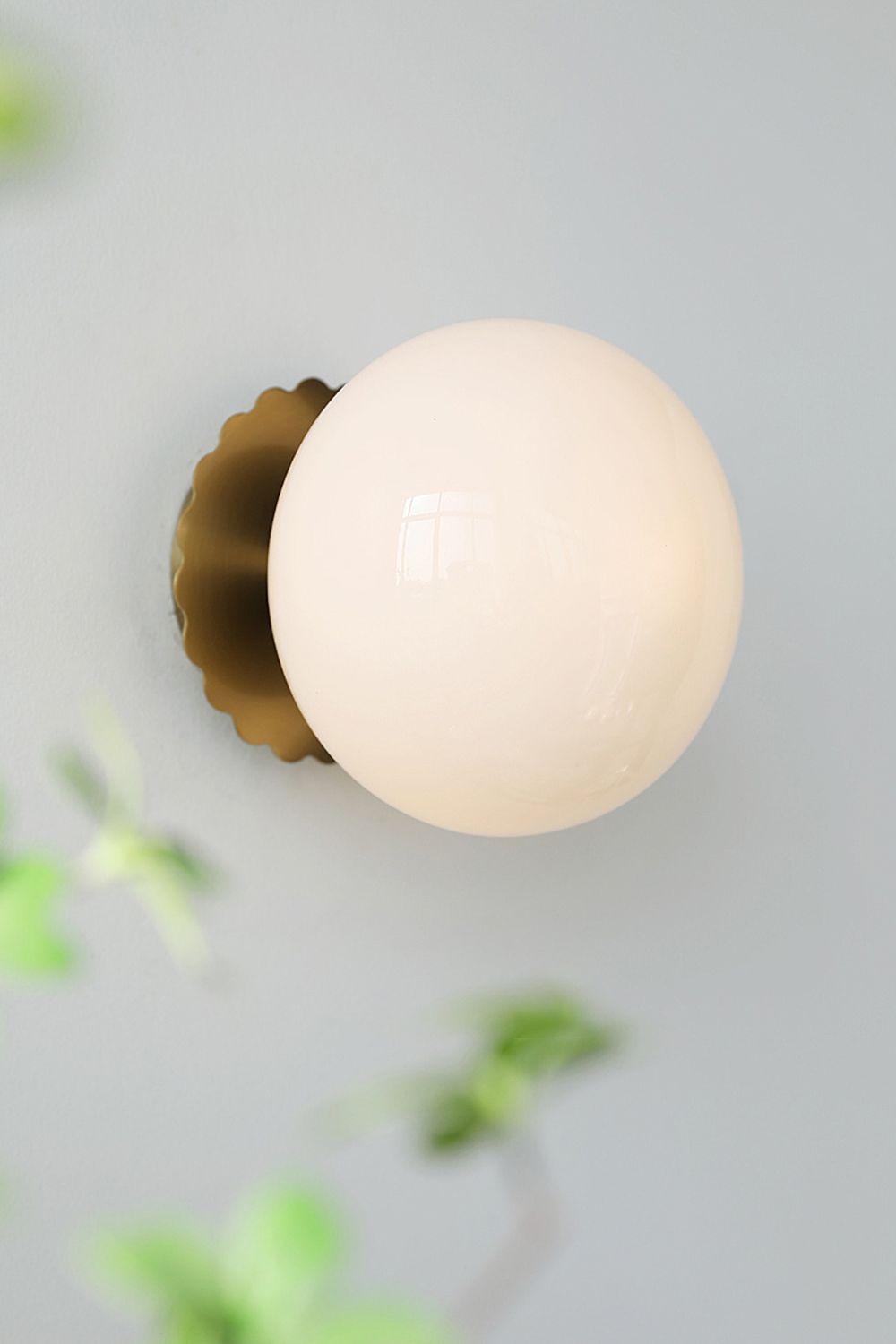Bubble Glass Marshmallow Sconces - view 10 | everlamps