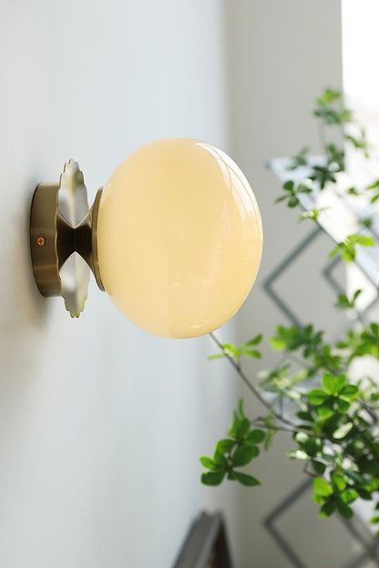 Bubble Glass Marshmallow Sconces - view 12 | everlamps