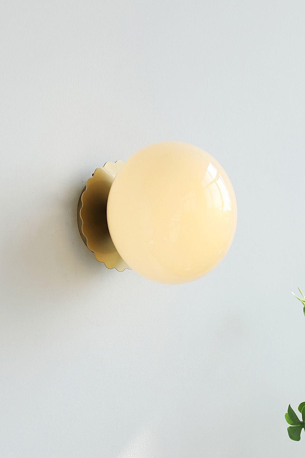 Bubble Glass Marshmallow Sconces - view 13 | everlamps