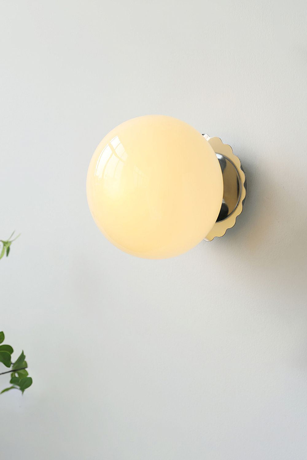 Bubble Glass Marshmallow Sconces - view 15 | everlamps