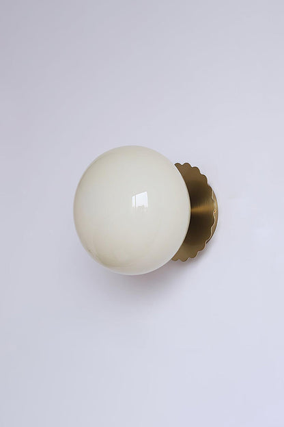 Bubble Glass Marshmallow Sconces - view 32 | everlamps