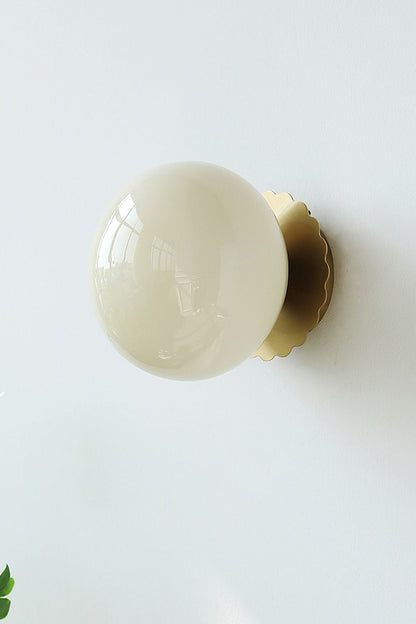 Bubble Glass Marshmallow Sconces - view 26 | everlamps