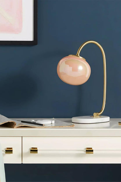 Bubble Glass Marshmallow Table Lamp - view 11 | everlamps