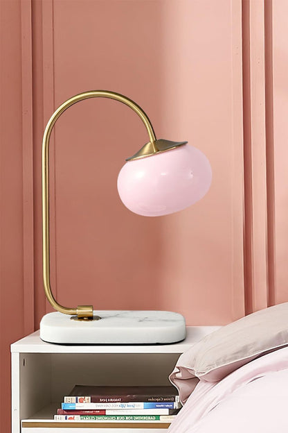 Bubble Glass Marshmallow Table Lamp - view 12 | everlamps