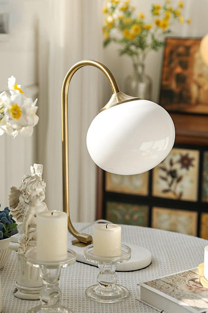 Bubble Glass Marshmallow Table Lamp - view 14 | everlamps