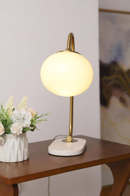 Bubble Glass Marshmallow Table Lamp - view 17 | everlamps