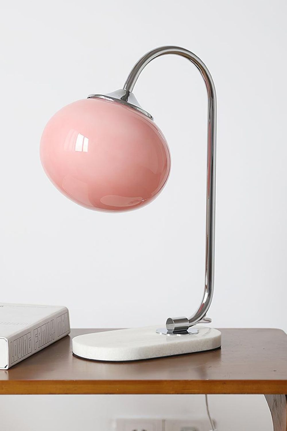 Bubble Glass Marshmallow Table Lamp - view 18 | everlamps