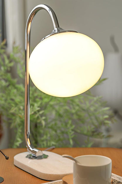 Bubble Glass Marshmallow Table Lamp - view 4 | everlamps