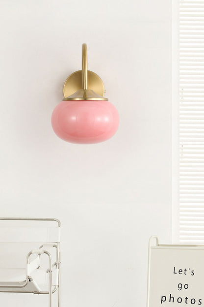 Bubble Glass Marshmallow Wall Lamp - view 2 | everlamps