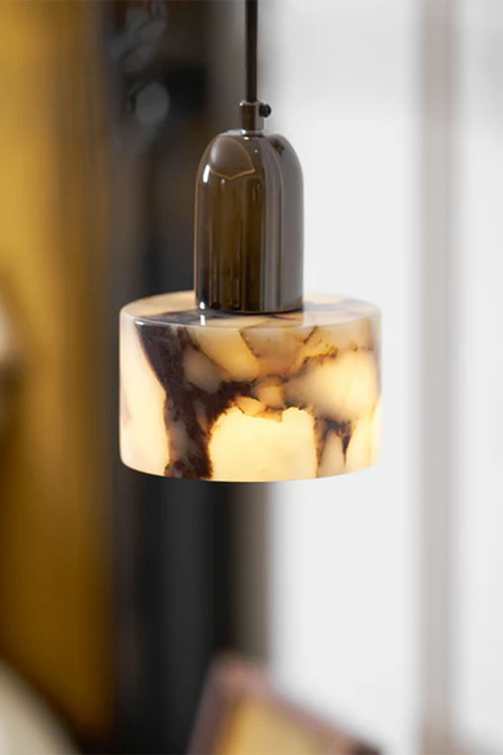 Bulgari Luxury Stone Pendant Light - view 11 | everlamps