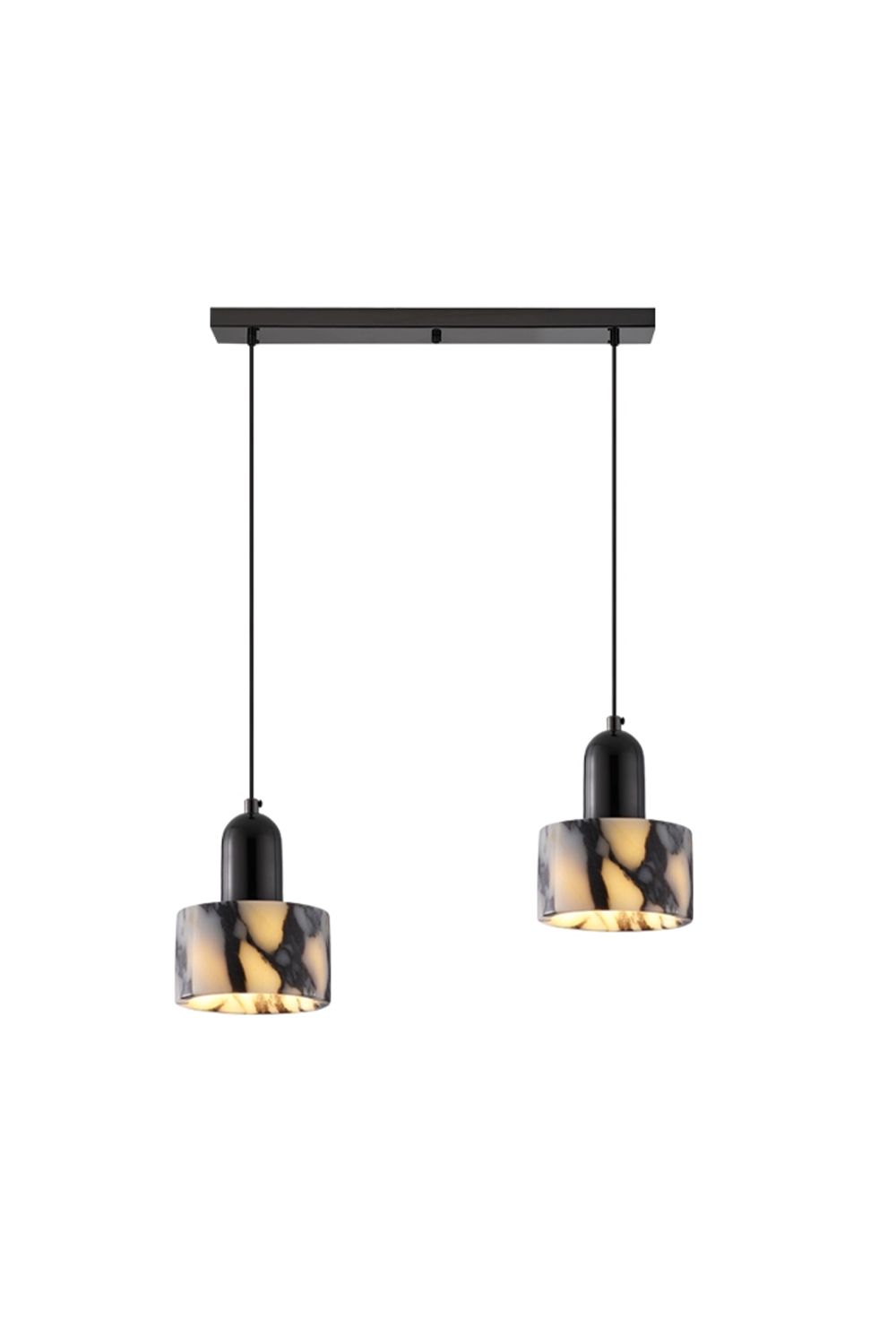 Bulgari Luxury Stone Pendant Light - view 15 | everlamps