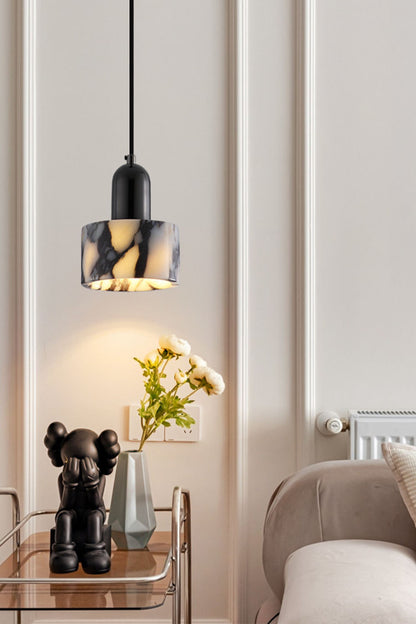 Bulgari Luxury Stone Pendant Light - view 4 | everlamps