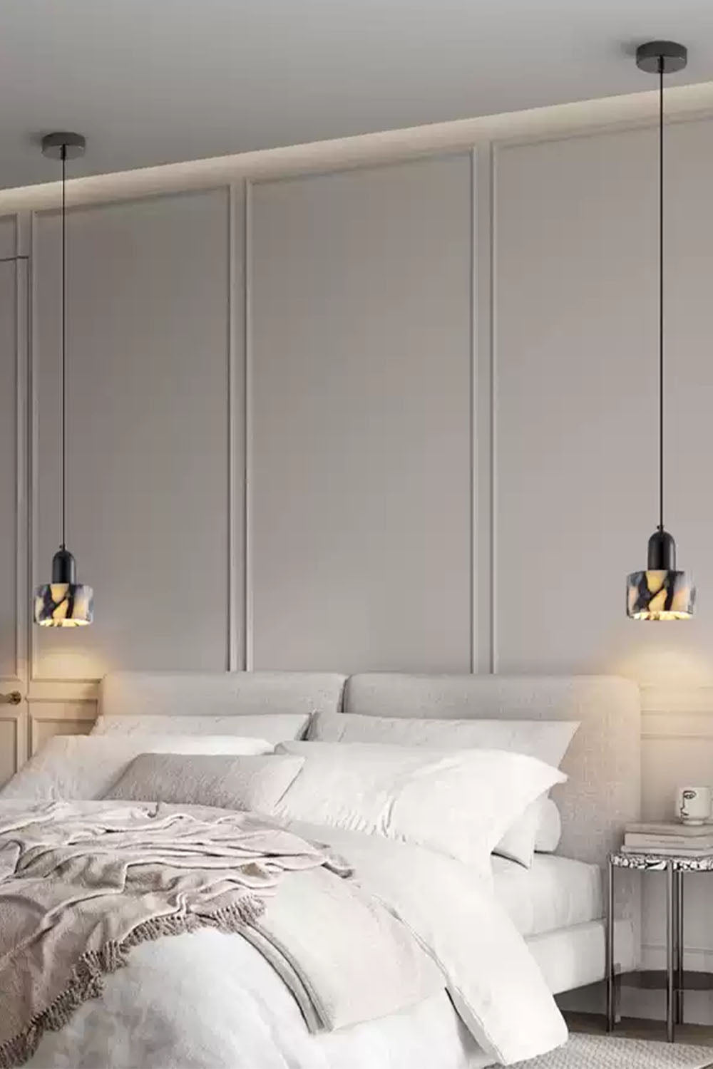Bulgari Luxury Stone Pendant Light - view 9 | everlamps