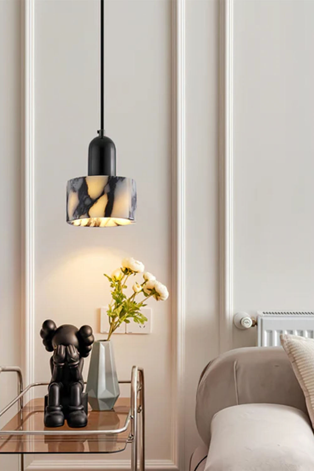 Bulgari Luxury Stone Pendant Light - view 12 | everlamps
