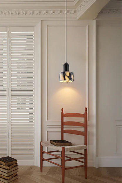 Bulgari Luxury Stone Pendant Light - view 2 | everlamps